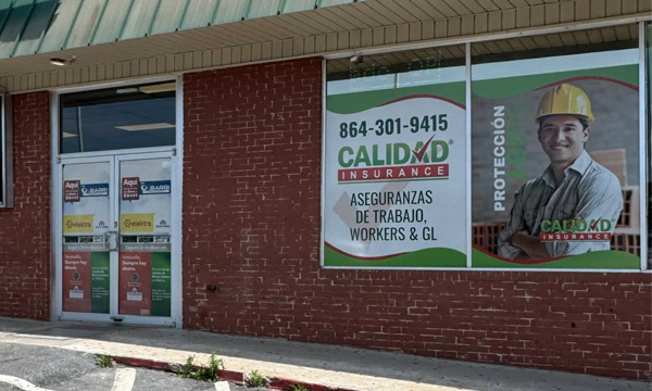 Commercial South Carolina Office | Calidad Insurance - Auto, Home & Commercial Quality Insurance Agency